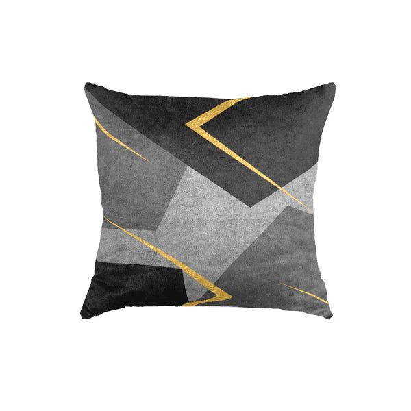 Stone Gray Linen-Blend Cushion Pack Of 5