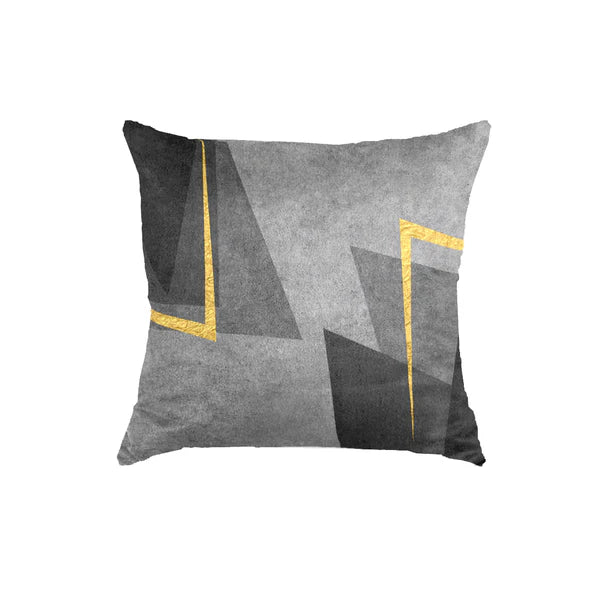 Stone Gray Linen-Blend Cushion Pack Of 5