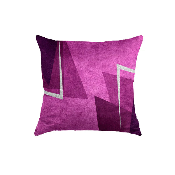 Multi Purple Floral Cushions Covers Pack Of 7