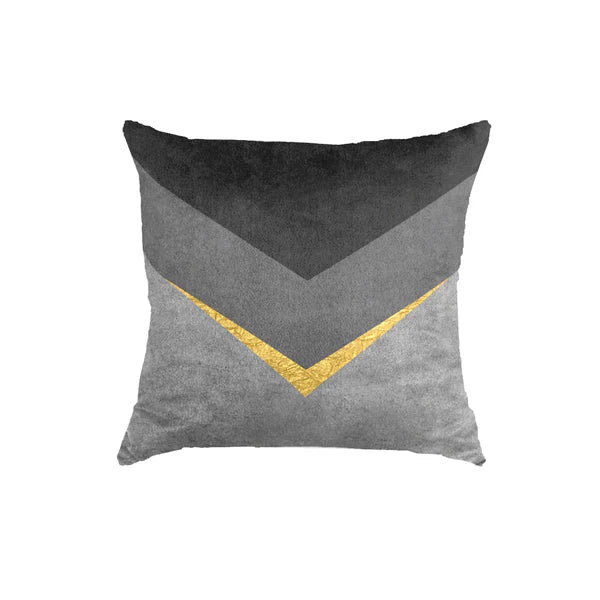 Slate Gray Luxe Cushion Pack Of 4