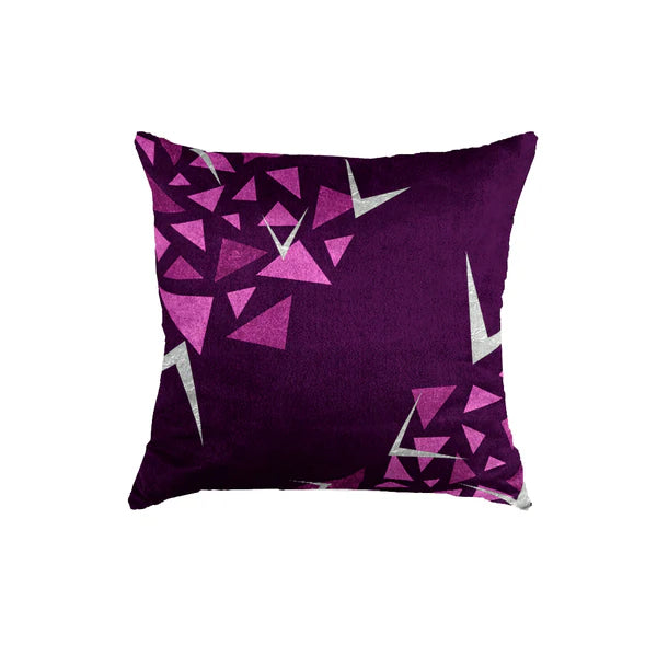 Multi Purple Floral Cushions Covers Pack Of 7