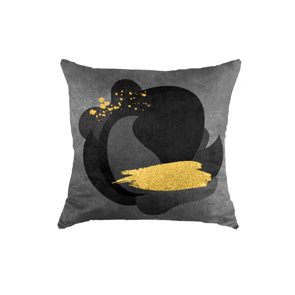 Slate Gray Luxe Cushion Pack Of 4