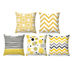 Striped Cushion Covers (Pack of 5)