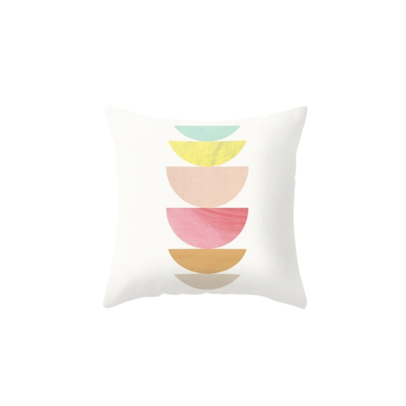 Pastel Abstract Cushion Case Pack of 5