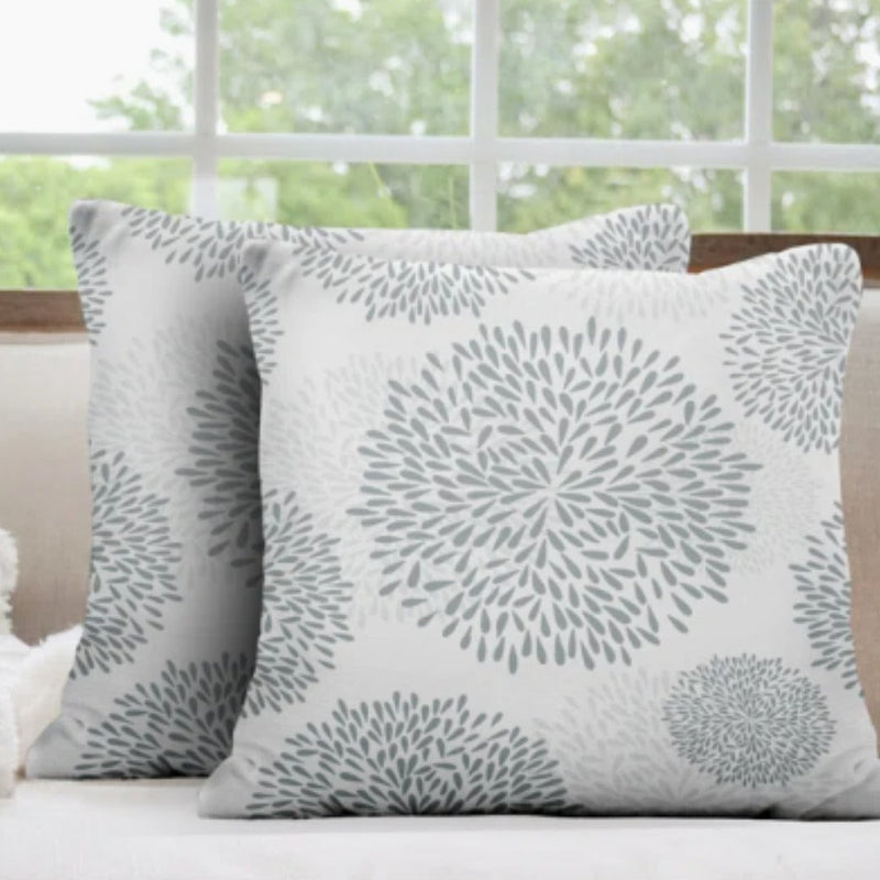 Floral Indoor Throw Cover Pack of 2