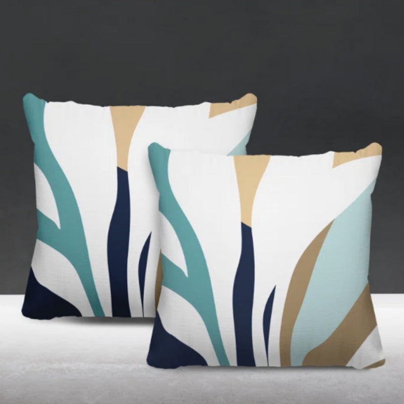No Decorative Addition Indoor Cushion Case Pack of 2