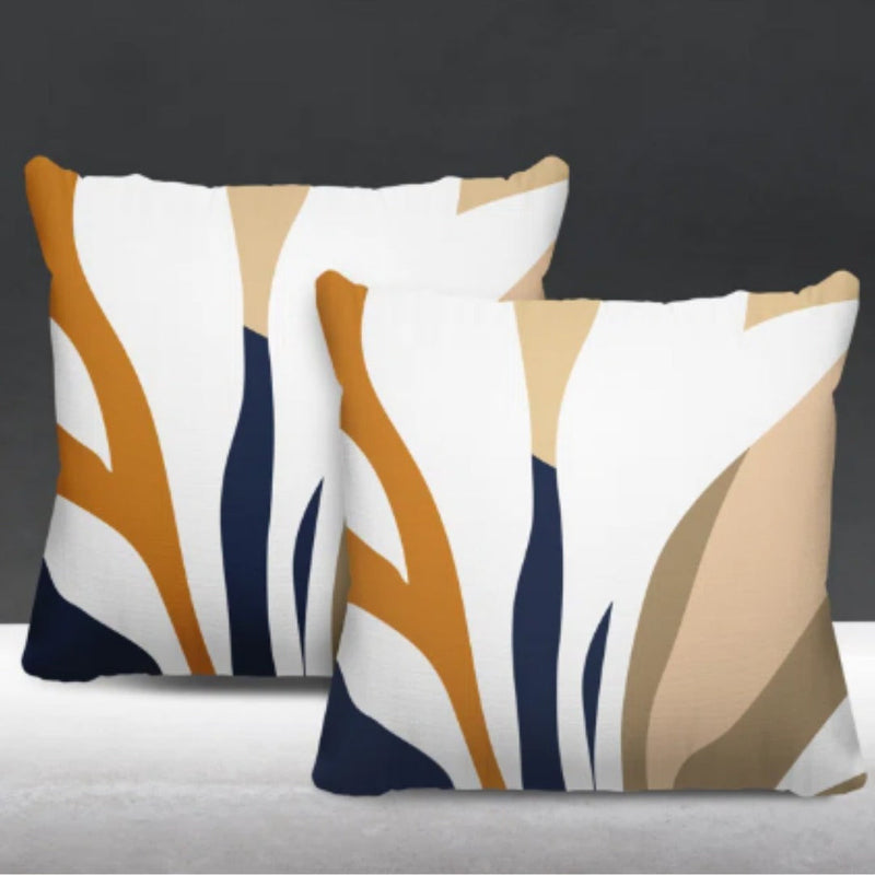 No Decorative Addition Indoor Cushion Case Pack of 2