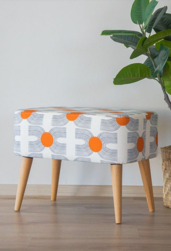 Bar Stool Ottoman