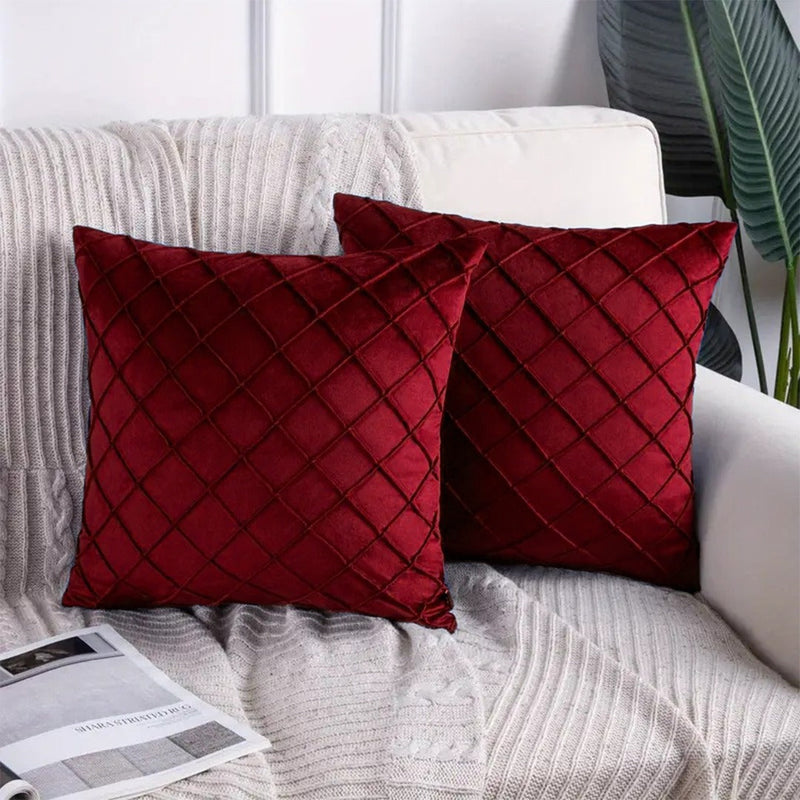 Executive Velvet Cushion Pack Of 2