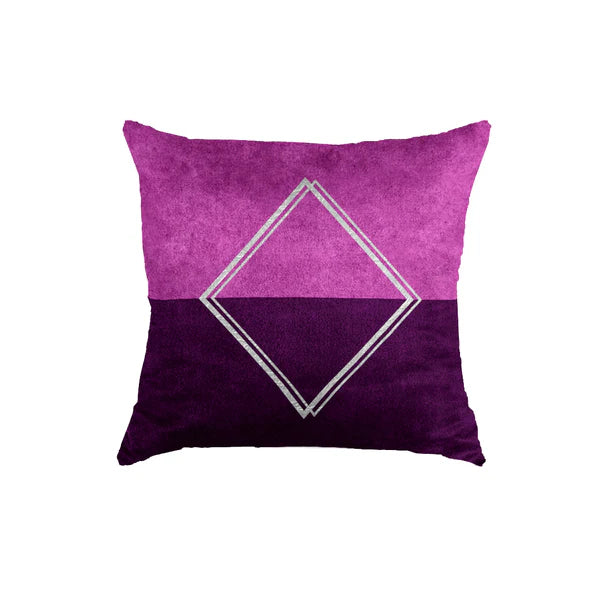 Multi Purple Floral Cushions Covers Pack Of 7